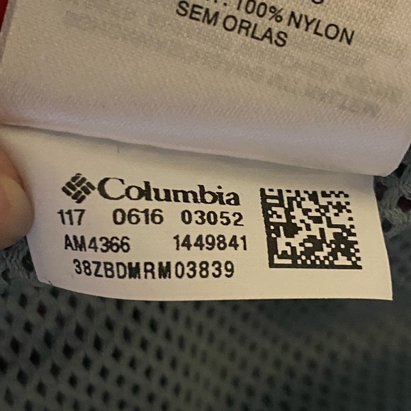 Columbia Palmerston Peak Short Omni-Shade UPF 50 Mens Red - Picture 6 of 7